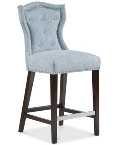 Furniture Lena Counter Stool In Light Blue
