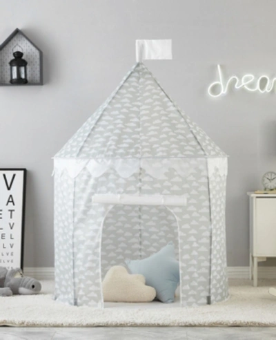 Furniture Heritage Club Circular Kids Play Tent In Gray Cloud