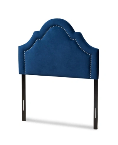 Furniture Rita Headboard - Twin In Navy Blue