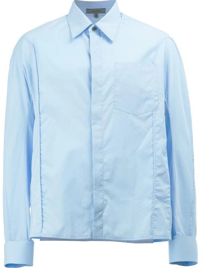 Lanvin Long Sleeve Shirt - Blue