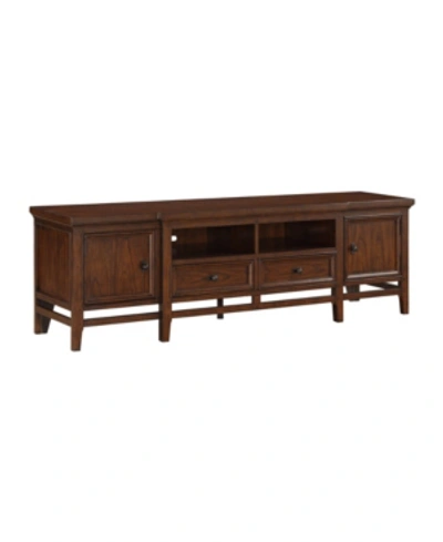 Furniture Caruth 81" Tv Stand In Brown