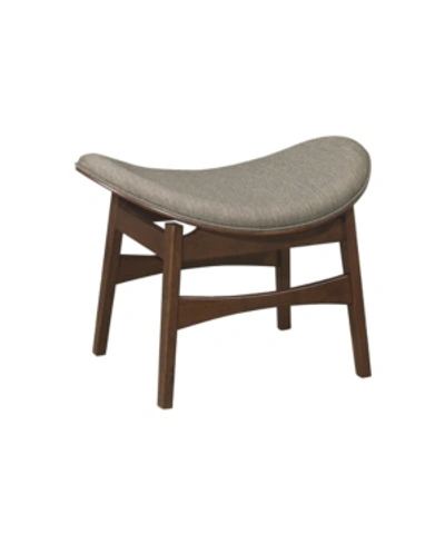 Furniture Orson Ottoman In Blue