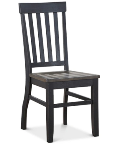 Furniture Raven Noir Side Chair In Ebny Drift