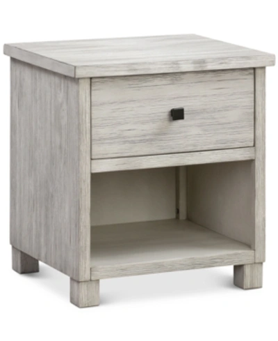 Furniture Canyon White Nightstand, Created For Macy's In Whickwhite