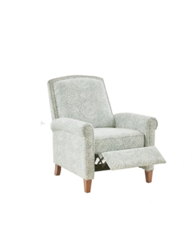 Furniture Kirstin Recliner In Light Blue