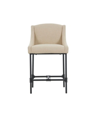 Furniture Emmett Counter Stool In Taupe