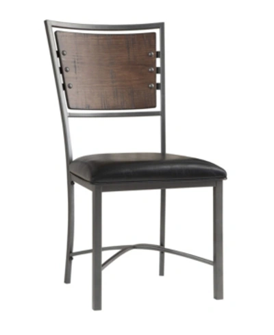 Furniture Pisa Side Chair In Brown