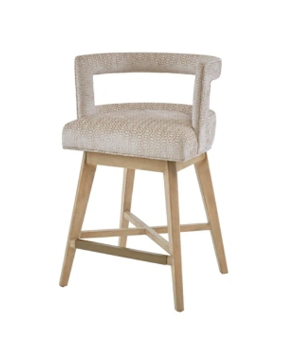 Furniture Glenwood Swivel Counter Stool In Cream