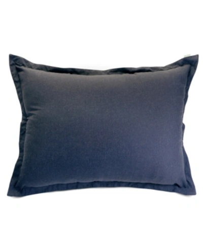Majestic Home Goods Wales Comfortable Soft Floor Pillow Extra Large 54" X 22" In Navy