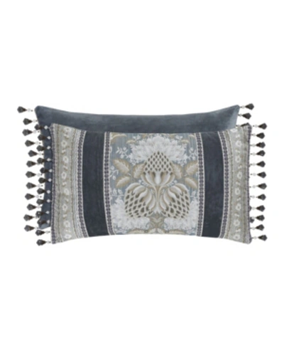 J Queen New York Crystal Palace Boudoir Decorative Pillow Bedding In French Blue