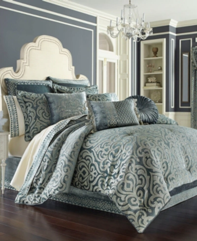 J Queen New York Sicily 4-pc. Comforter Set, Queen In Teal