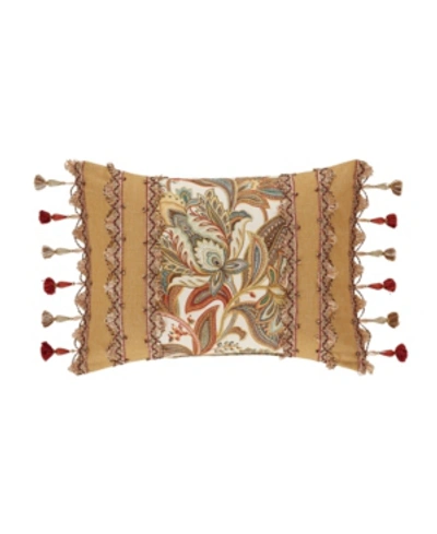 J Queen New York August Boudoir Decorative Pillow, 15" X 21" In Multi