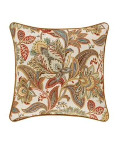 J Queen New York August Decorative Pillow, 18" X 18" In Multi