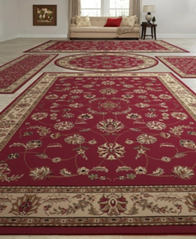 Km Home Vienna Isfahan 5-pc. Rug Set In Red