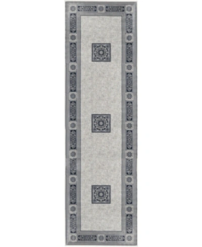Km Home Closeout!  Sanford Milan 2831of28ma Gray 2'3" X 7'7" Runner Rug In Grey