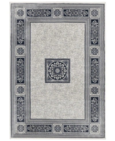Km Home Closeout!  Sanford Milan 2831of69ma Gray 5'3" X 7'7" Area Rug In Grey