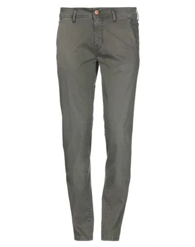 Barba Napoli Casual Pants In Military Green