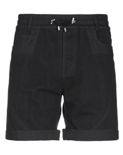 Balmain Shorts & Bermuda In Black
