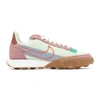 Nike Women's Waffle Racer 2x Casual Sneakers From Finish Line In 600 Desert
