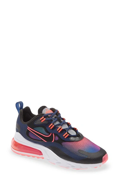 Nike Women's Air Max 270 React Se Casual Sneakers From Finish Line In Purple Multi