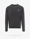 Fred Perry Sweater In Grey