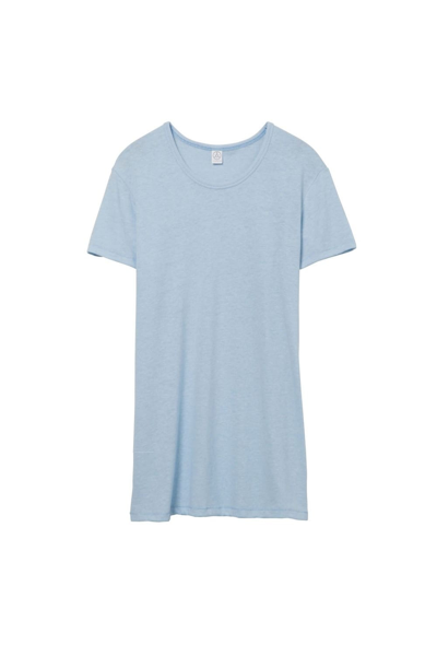 Alternative Apparel Womens/ladies Vintage 50/50 T-shirt (blue Sky)