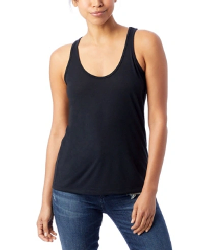 Alternative Apparel Slinky Jersey Women's Tank Top In Black