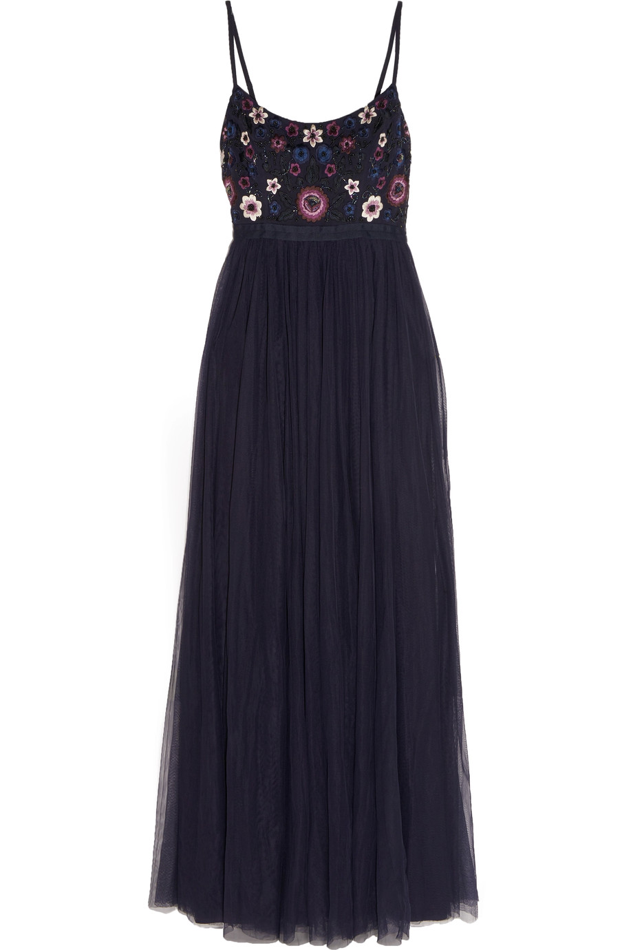 Needle & Thread Embellished Tulle Maxi Dress | ModeSens