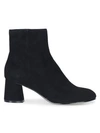 Joie Rarly Suede Ankle Boots In Black