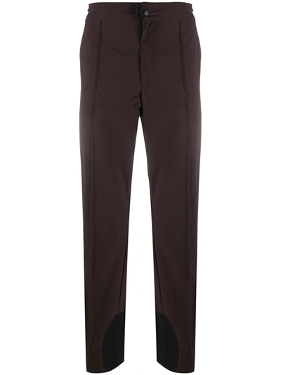 Acne Studios Technical Side-zip Trousers Cacao Brown