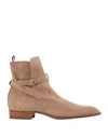 Lemaré Ankle Boots In Beige