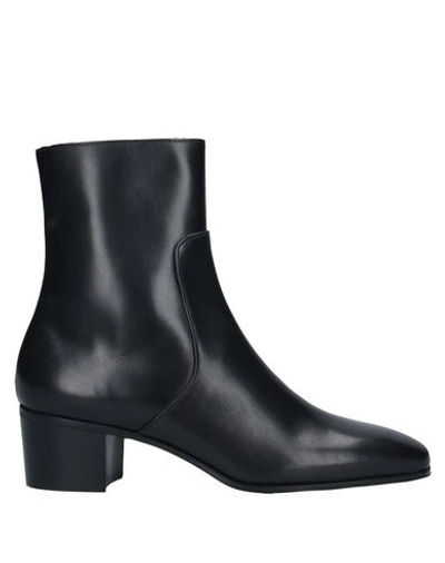 Alumnae Ankle Boots In Black
