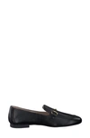 Paul Green Women's Daphne Apron Toe Loafers In Black Leather