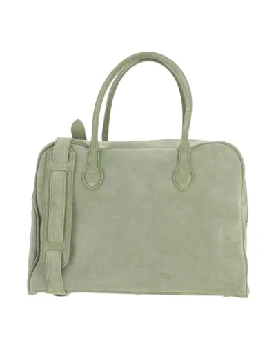 Balmain Handbags In Military Green