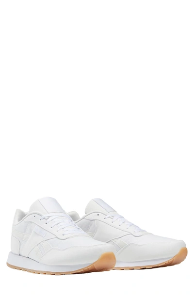 Reebok Classic Harman Running Txt Sneaker In White/steel/gum