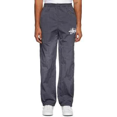 Nike Black Stüssy Edition Nrg Beach Track Pants In Off Noir