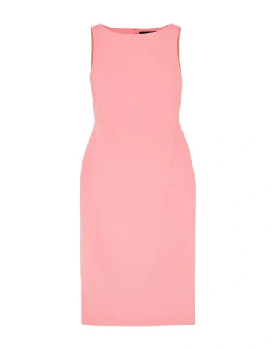 Brandon Maxwell Midi Dresses In Pink