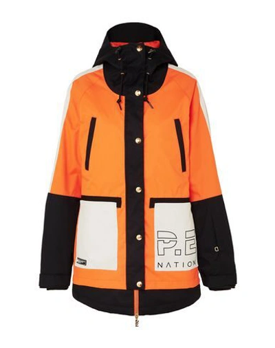 P.e Nation Jacket In Orange