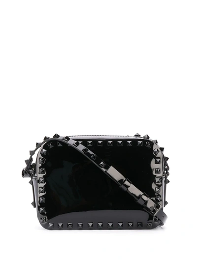 Valentino Garavani Small Rockstud Crossbody Bag In Black