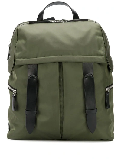 Orciani Planet Backpack In Green