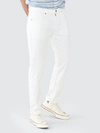 Paige Federal Slim Straight Jeans In White