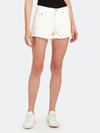 Levi's 501 High Rise Shorts In White