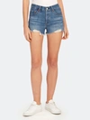 Levi's 501 High Rise Shorts In Blue