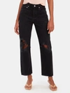 Agolde '90s Mid Rise Loose Fit Jeans In Black