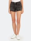 Levi's 501 High Rise Shorts In Black