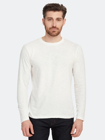 Velva Sheen Long Sleeve T-shirt In White