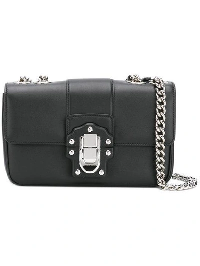 Dolce & Gabbana Lucia Shoulder Bag In Black