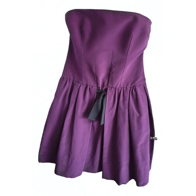 Pre-owned See By Chloé Mid-length Dress In Purple