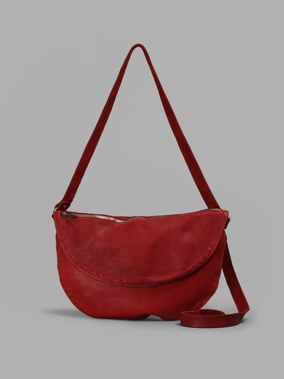 Guidi Women's Red Shoulder Bag