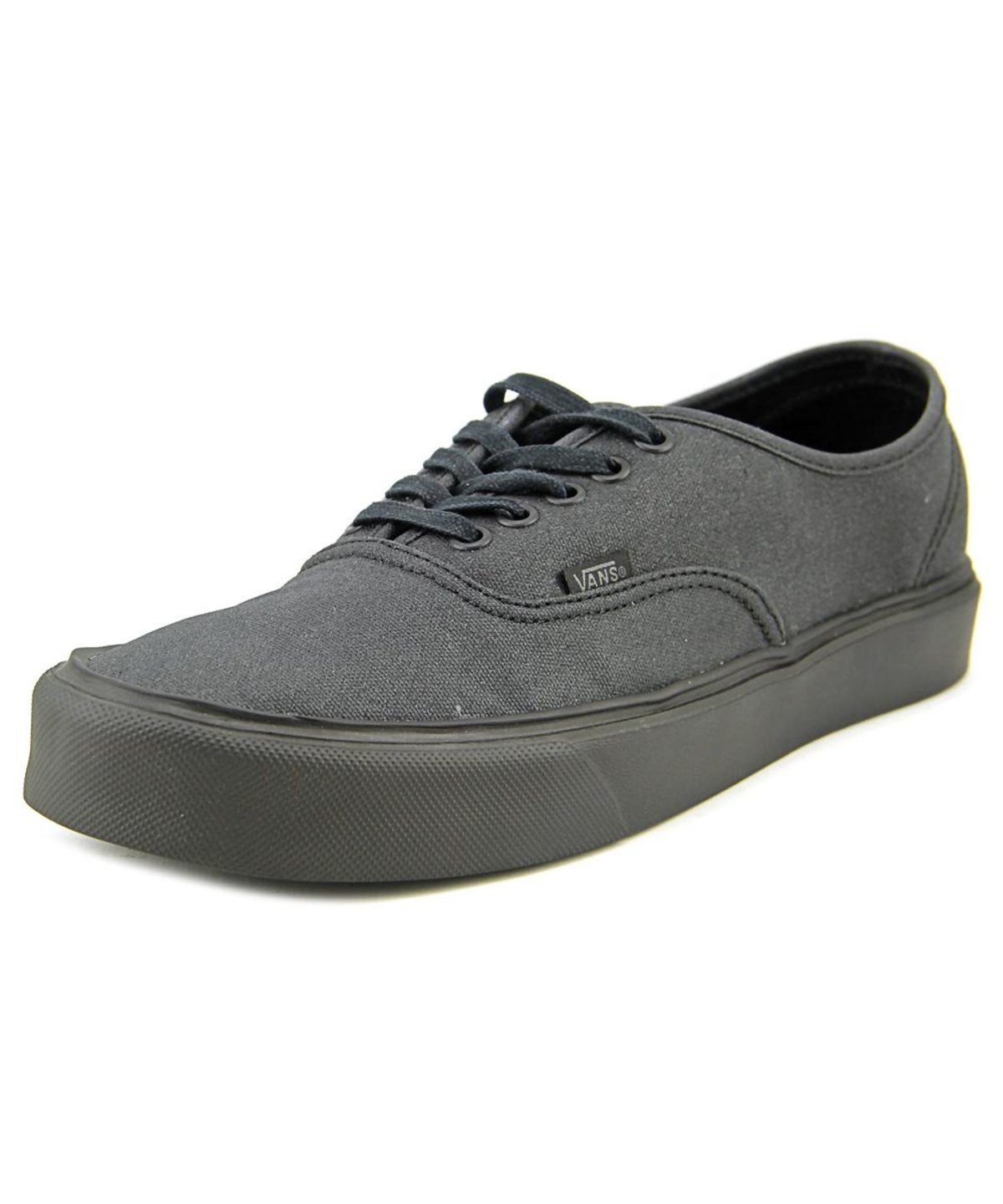 Vans Authentic Lite Men Round Toe Canvas Black Sneakers' | ModeSens